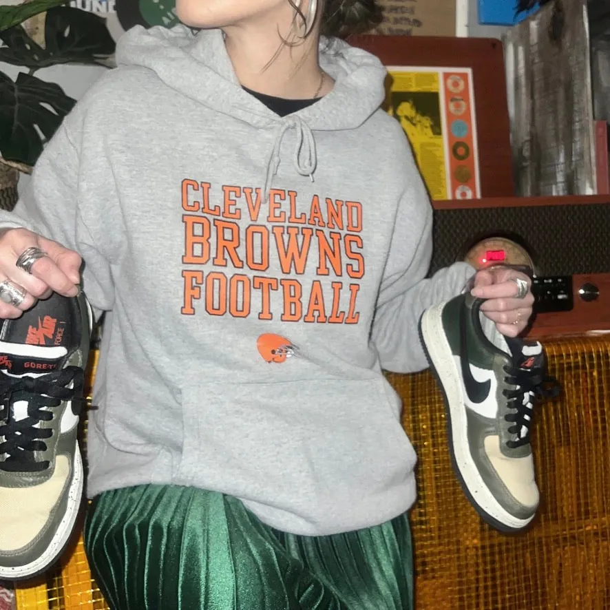 90'S *NFL TEAM APPAREL* / CLE HOODIE