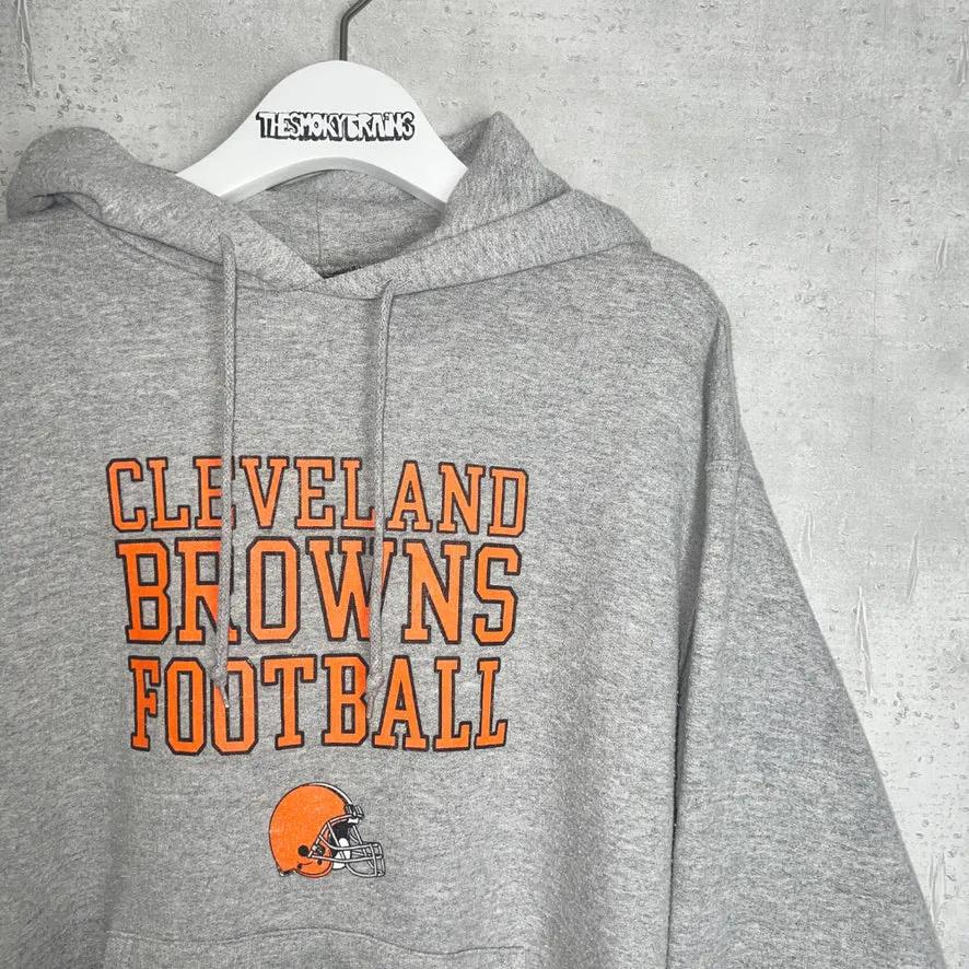 90'S *NFL TEAM APPAREL* / CLE HOODIE