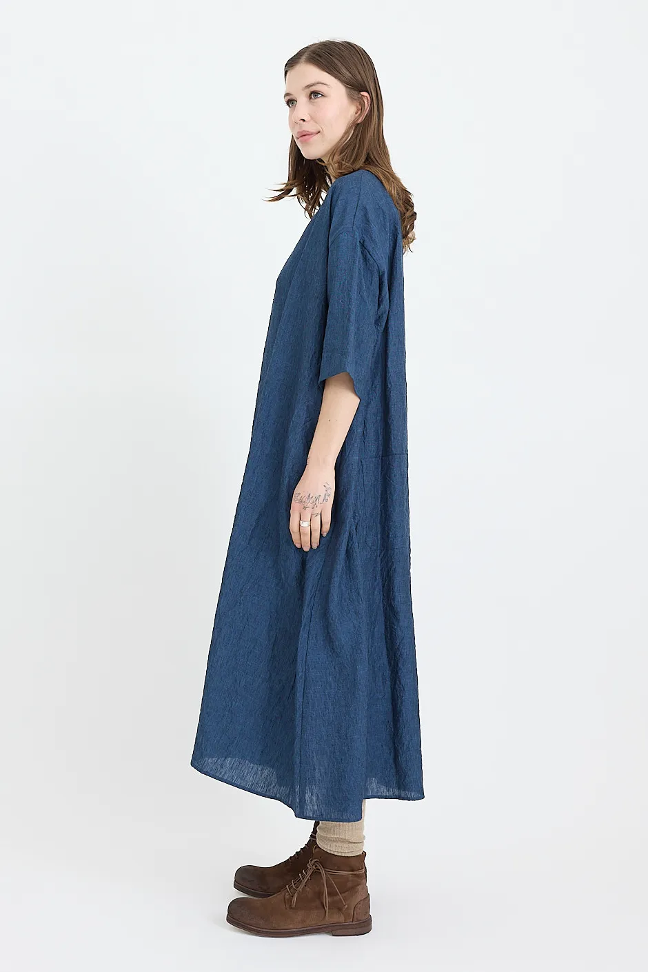 Apuntob - P1600 Linen Dress