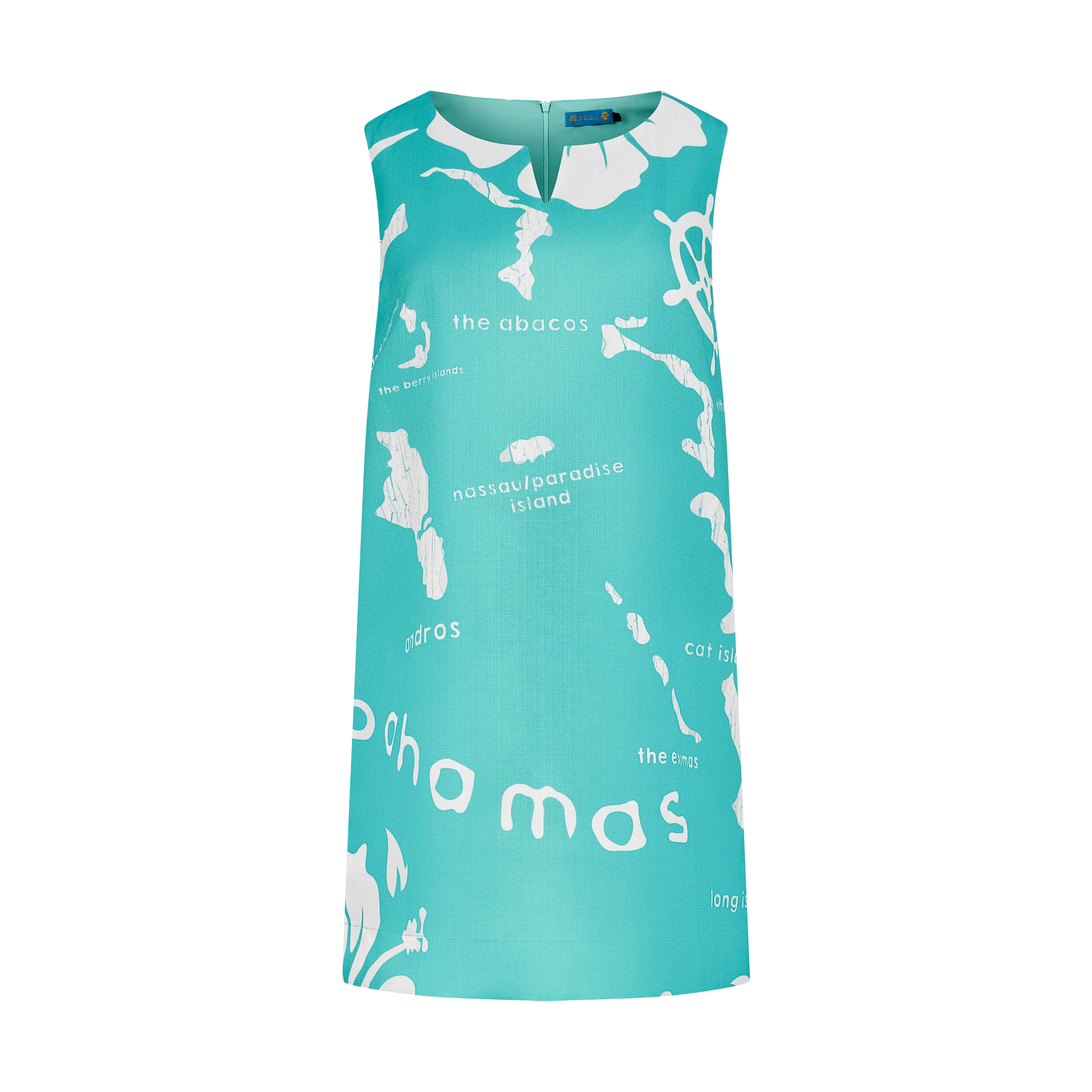 ARCHIPELAGO A-LINE DRESS-SEAFOAM