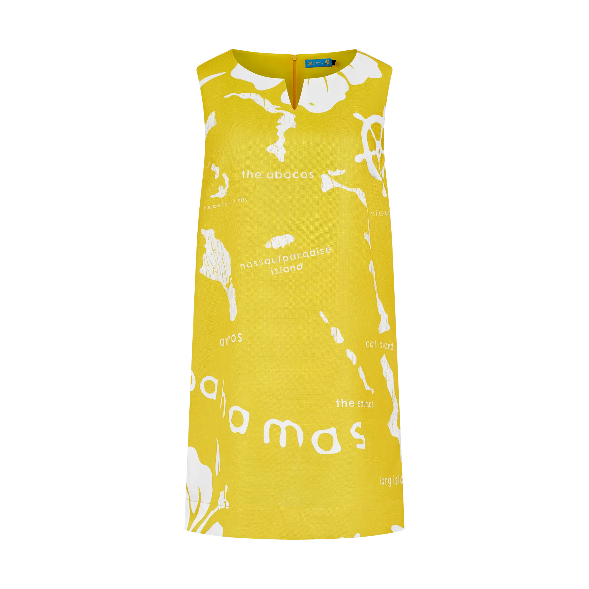 ARCHIPELAGO A-LINE DRESS-YELLOW