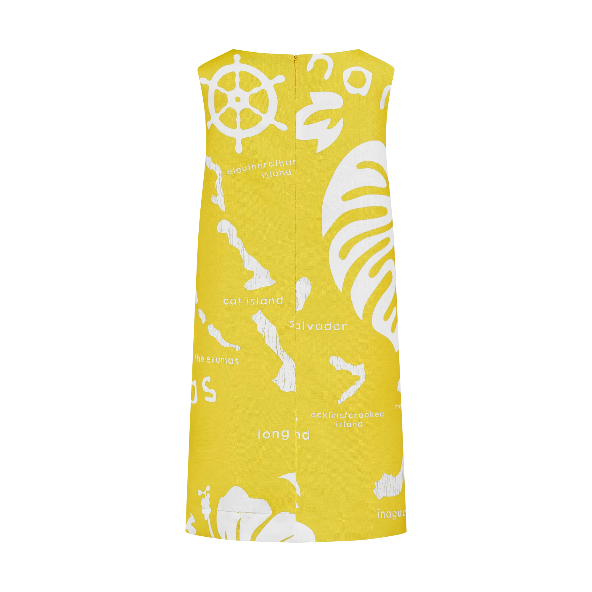 ARCHIPELAGO A-LINE DRESS-YELLOW