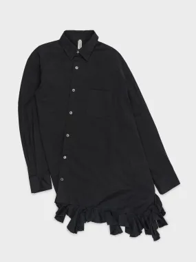 Asymmetrical Button-Up Shirt