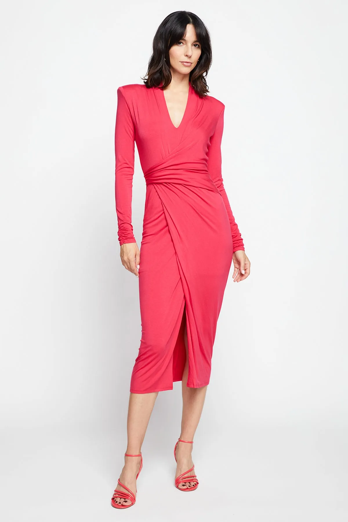 Bailey 44 Lorena Dress In Campari