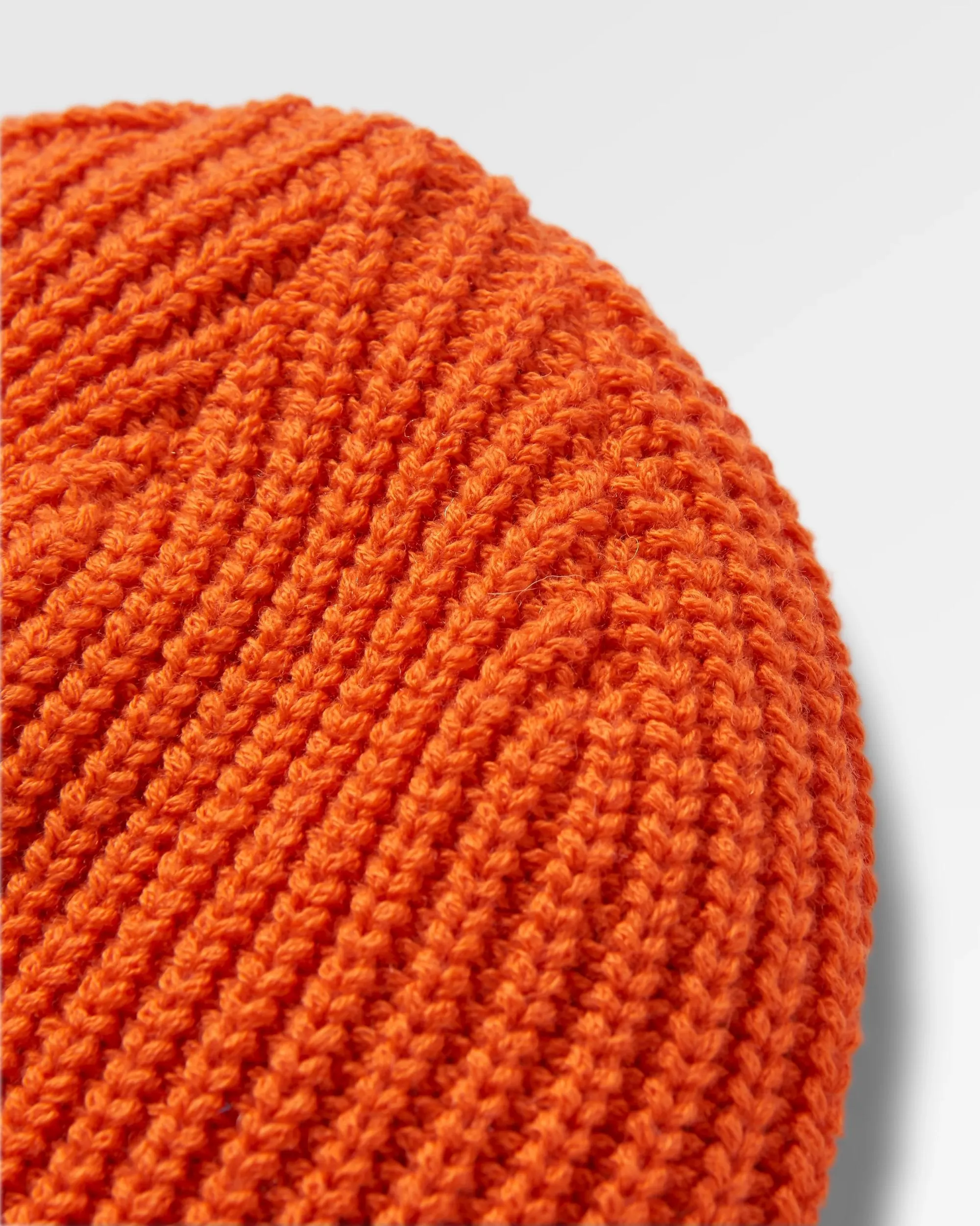 Beechwood Fleece Lined Recycled Beanie - Burnt Orange