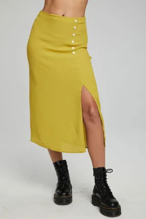 Belle Midi Skirt - Kiwi