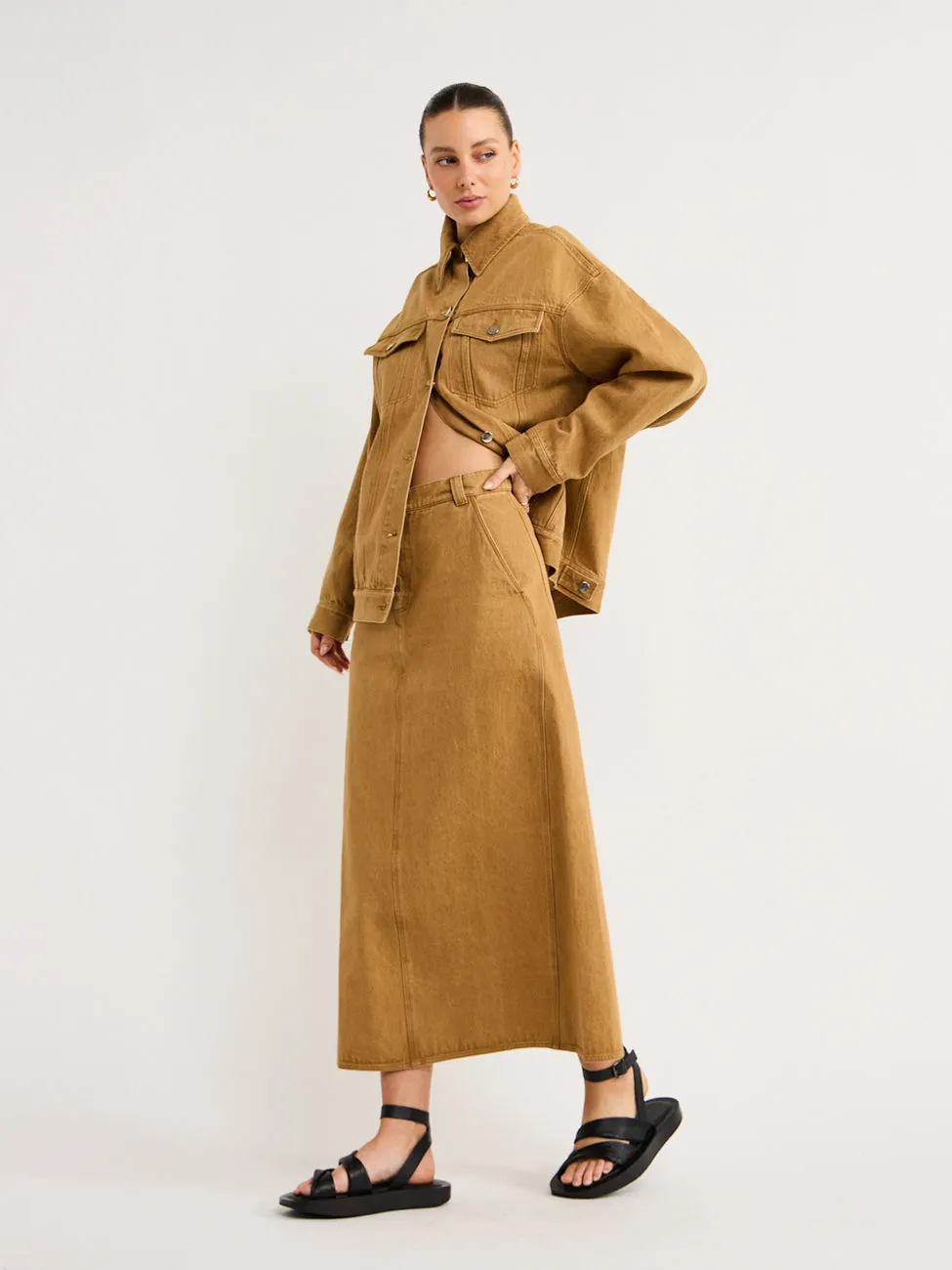 Blanca Nabila Skirt in Camel