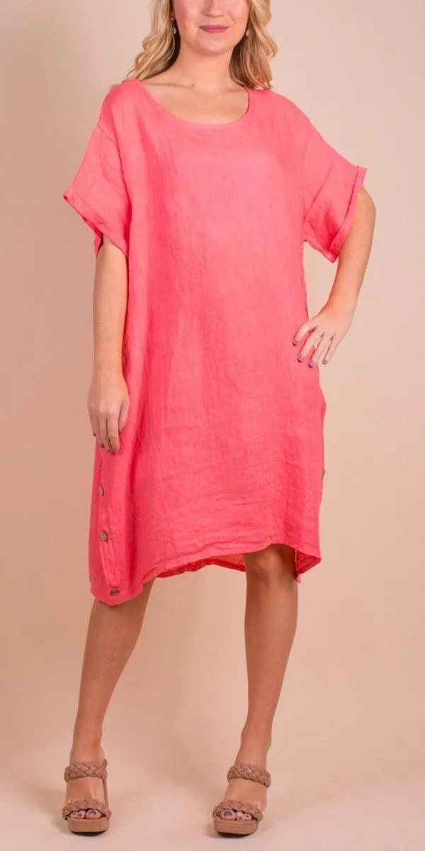 Bobbio Linen Dress