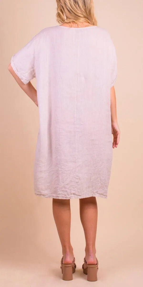 Bobbio Linen Dress