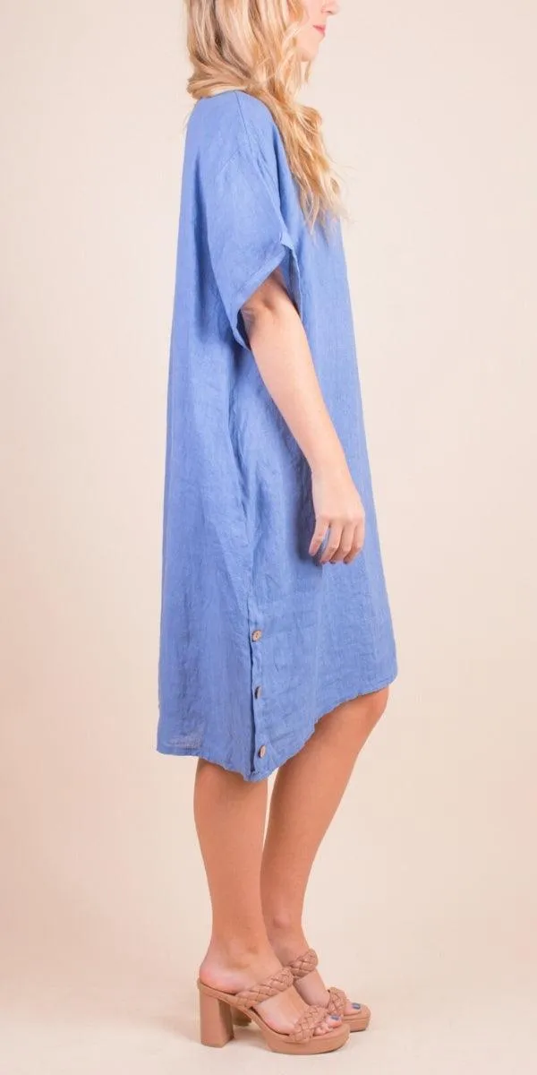 Bobbio Linen Dress