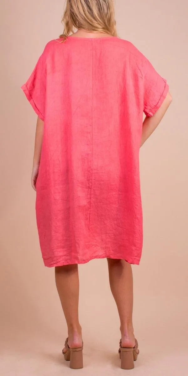 Bobbio Linen Dress