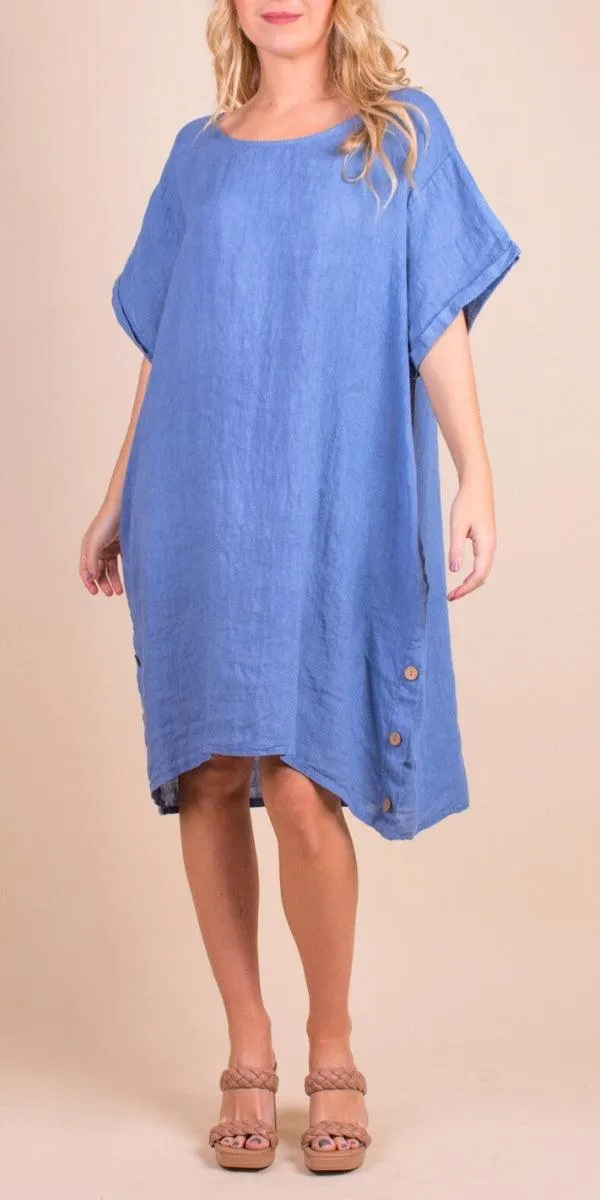 Bobbio Linen Dress