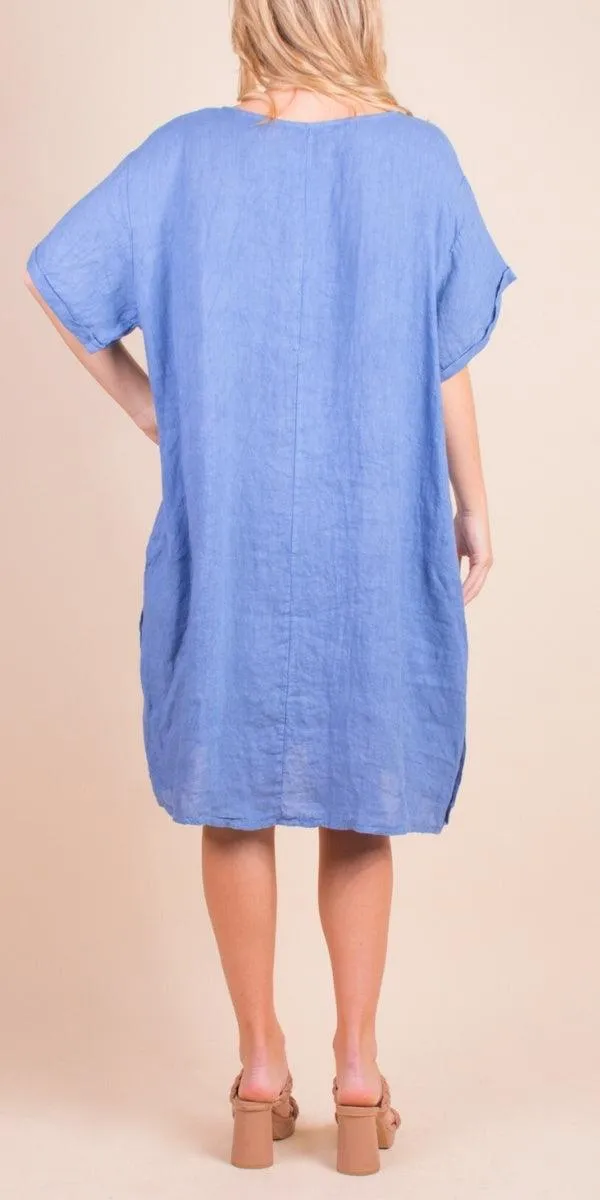 Bobbio Linen Dress