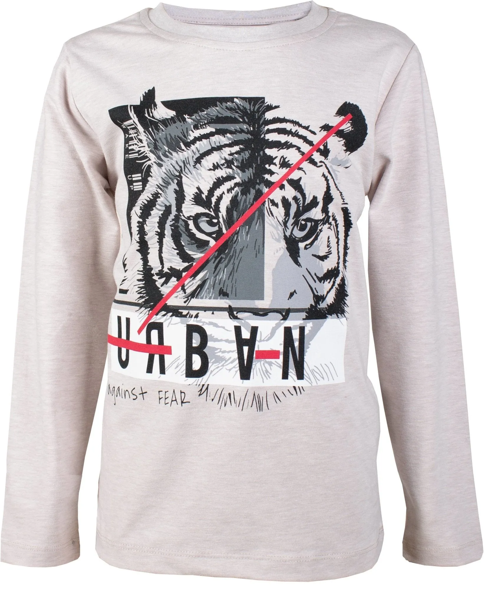 Boys' Long Sleeve Tiger T-shirt