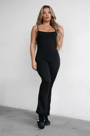 BRASSIE FLARE JUMPSUIT