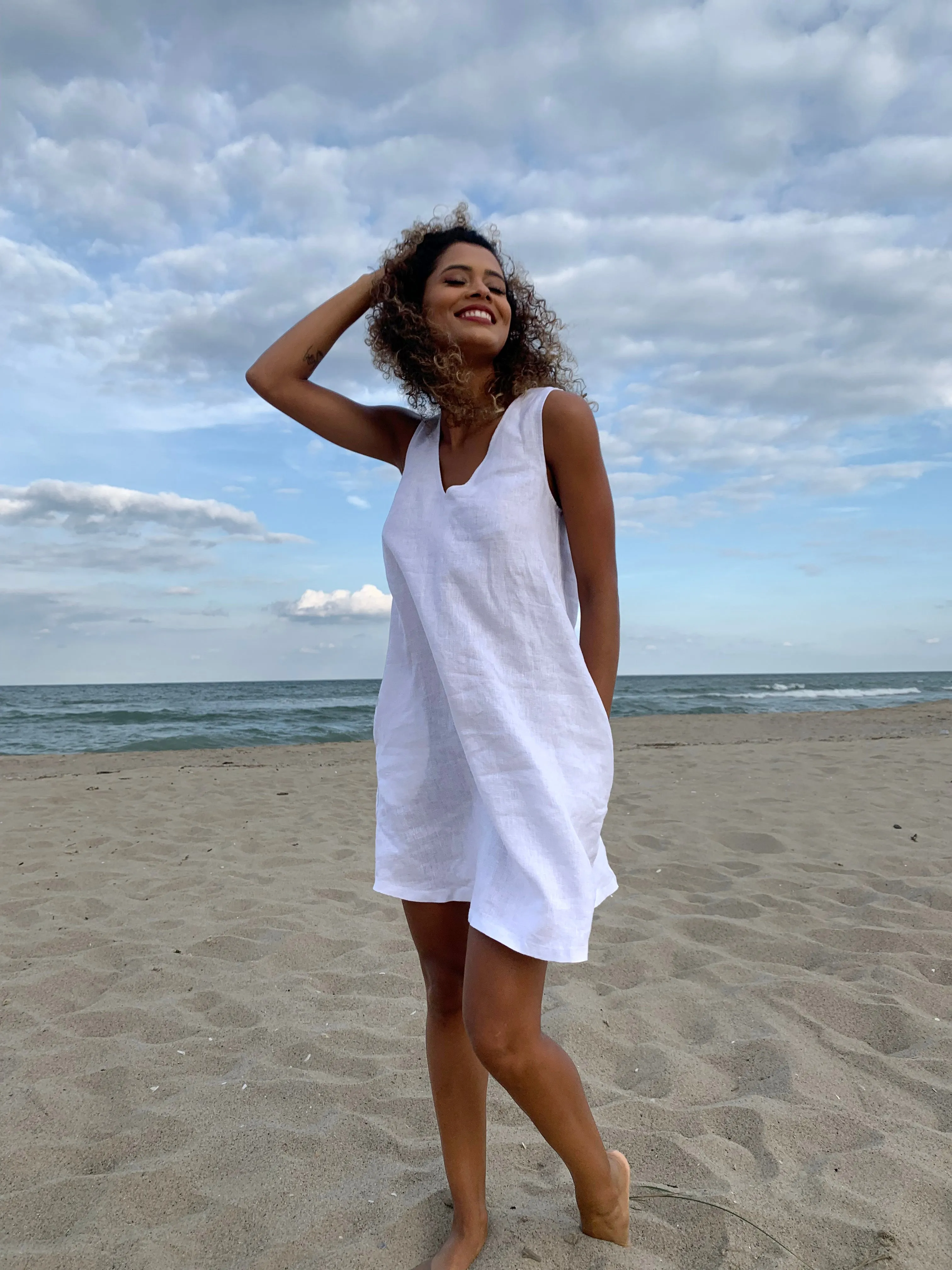 Breezy Linen Dress