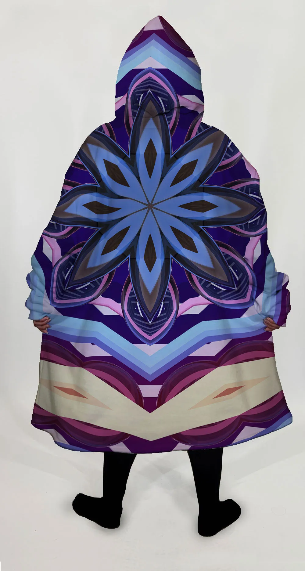 Bright Mandala Big Hoodie