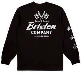 Brixton Wayburn Long Sleeve T-Shirt - Black