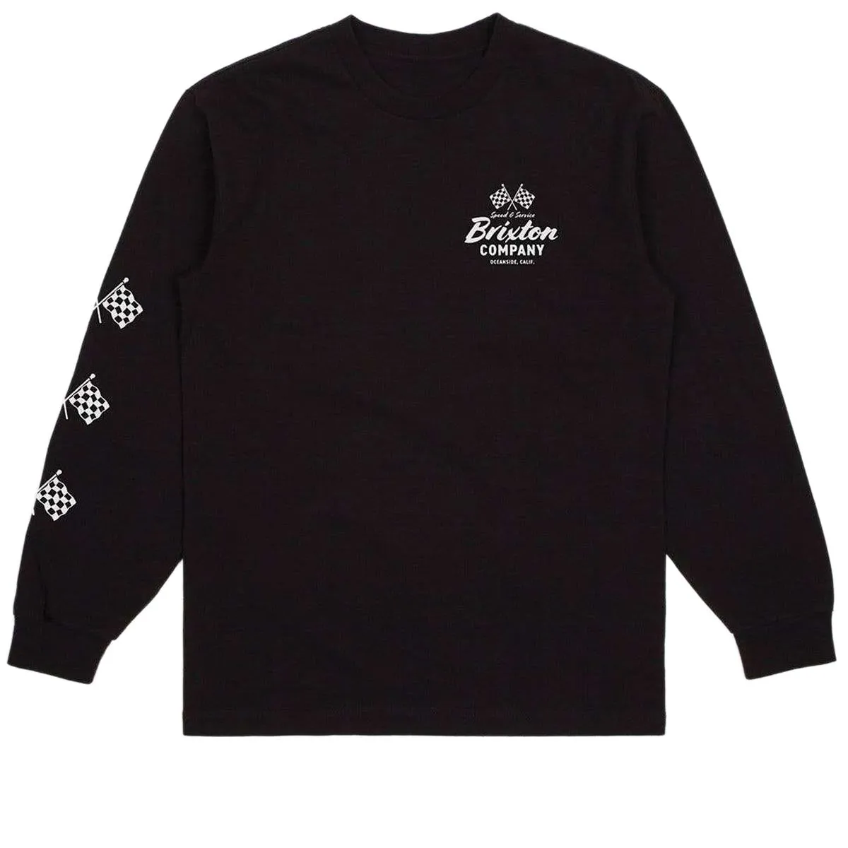 Brixton Wayburn Long Sleeve T-Shirt - Black