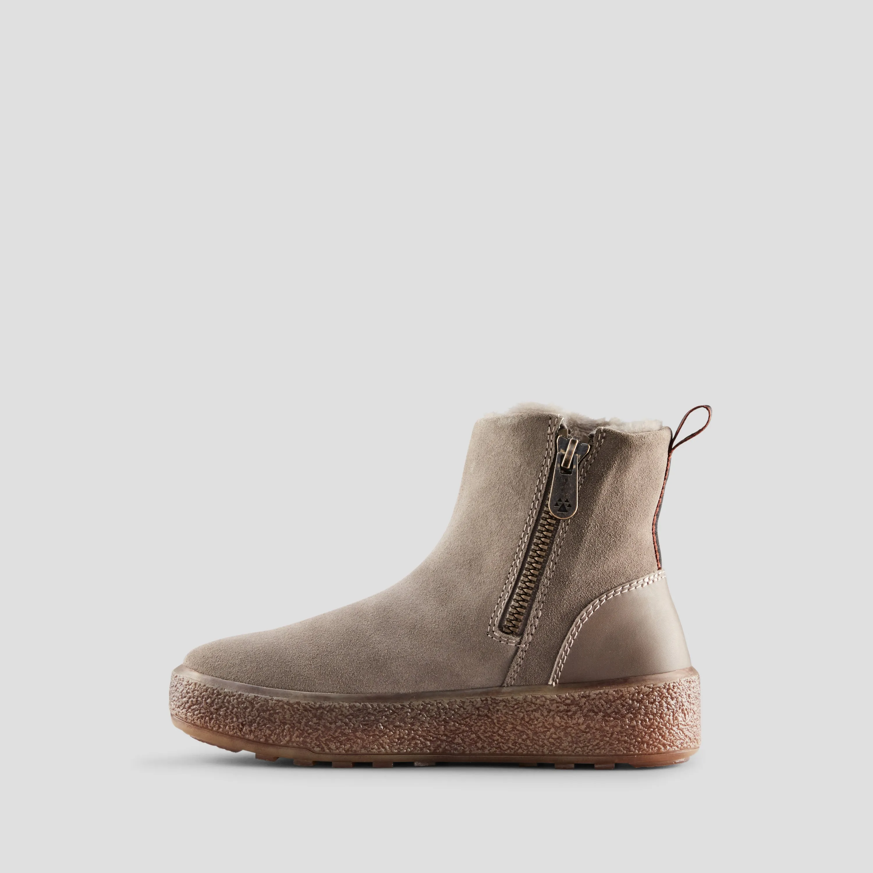 Broom Suede Genuine Lambswool Waterproof Winter Boot