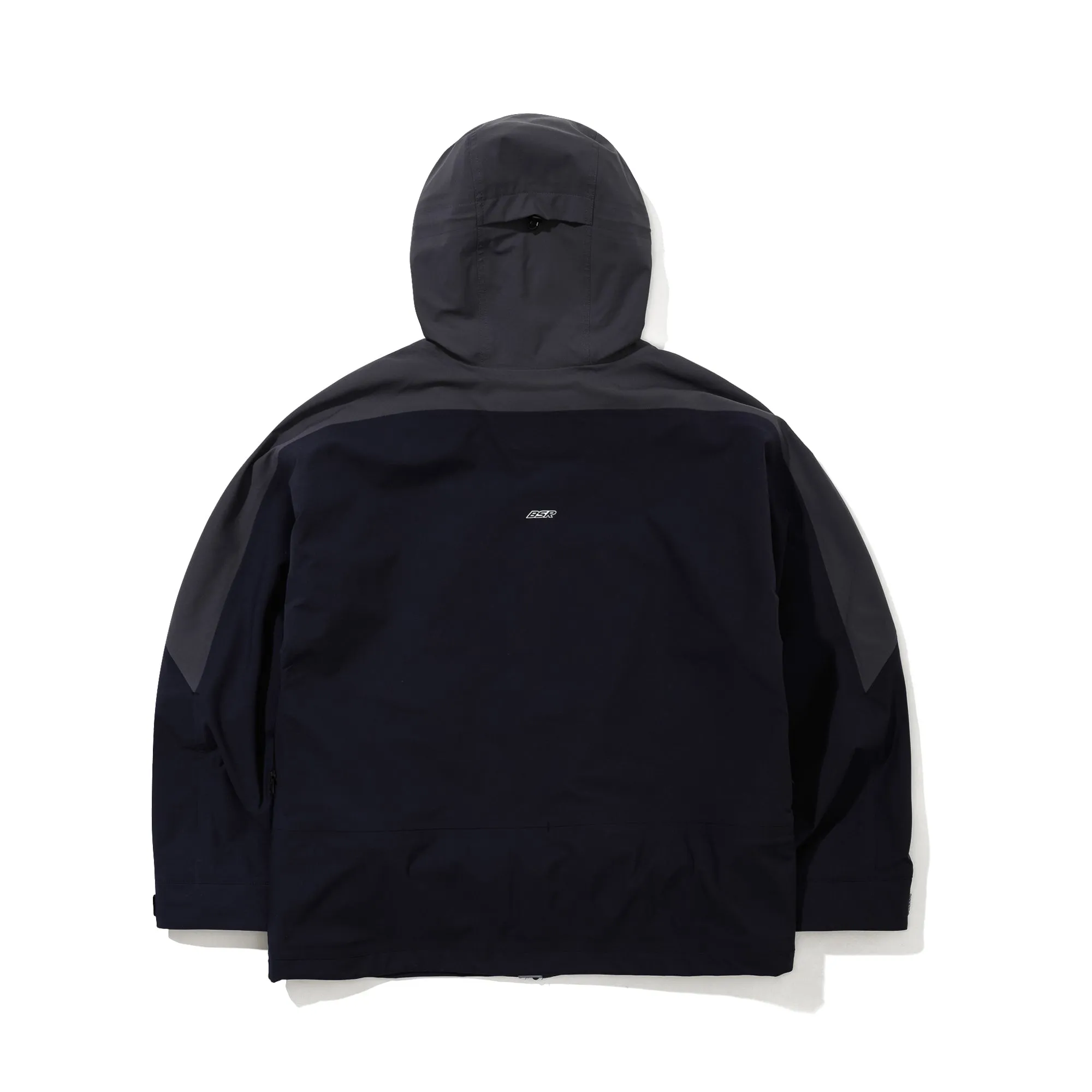 BSR HOODED 3L SEAM SEALING JACKET DARK GRAY