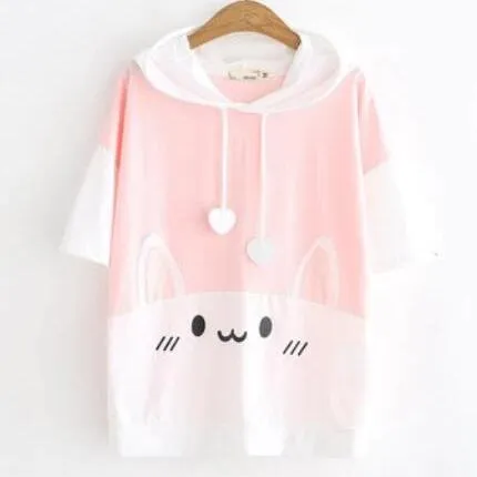 Bunny Print Hoodie