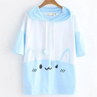 Bunny Print Hoodie