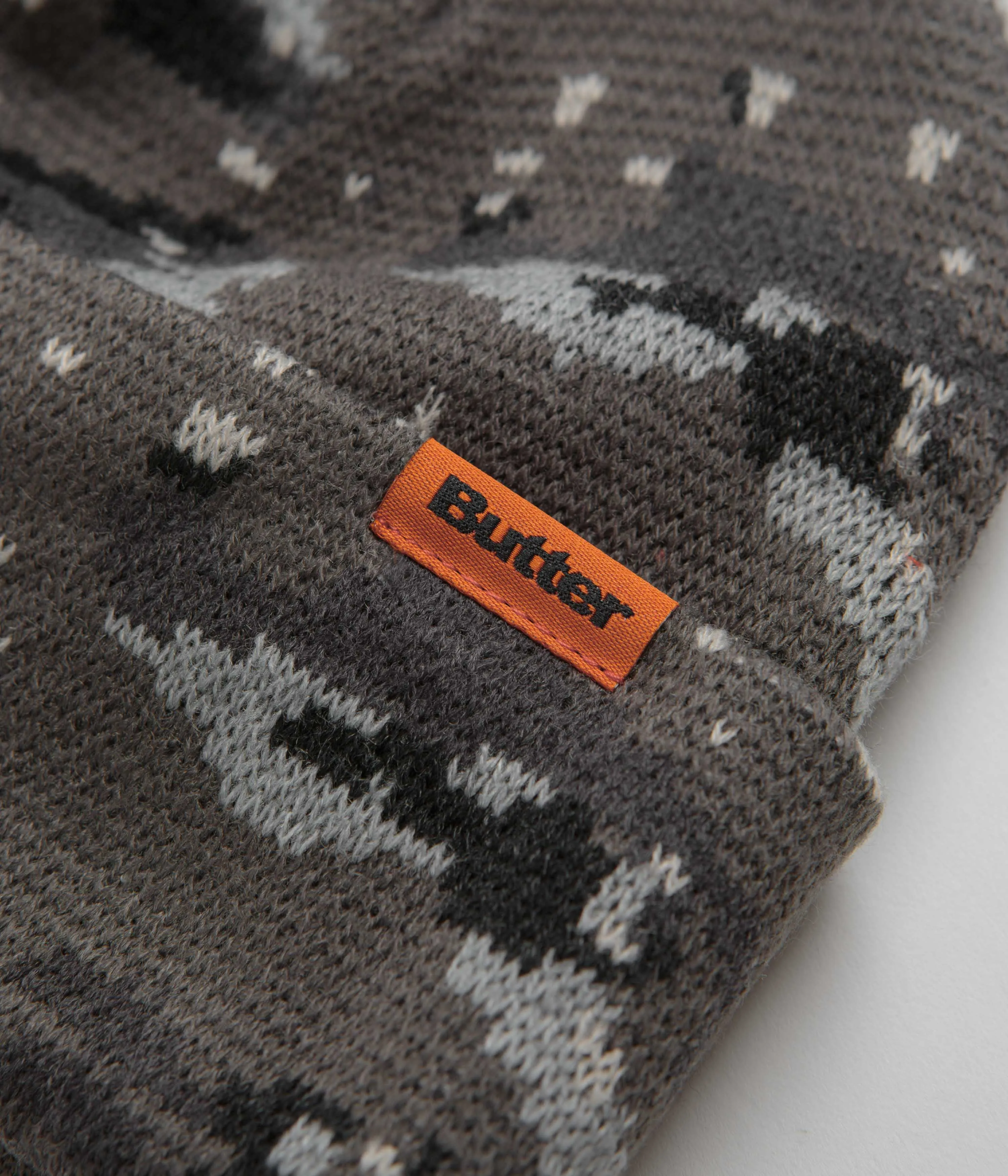 Butter Goods Desert Camo Beanie - Charcoal