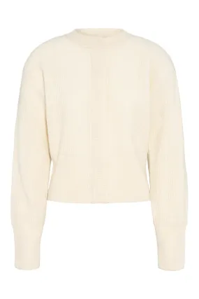 Campbell Cardigan Merino - Cream