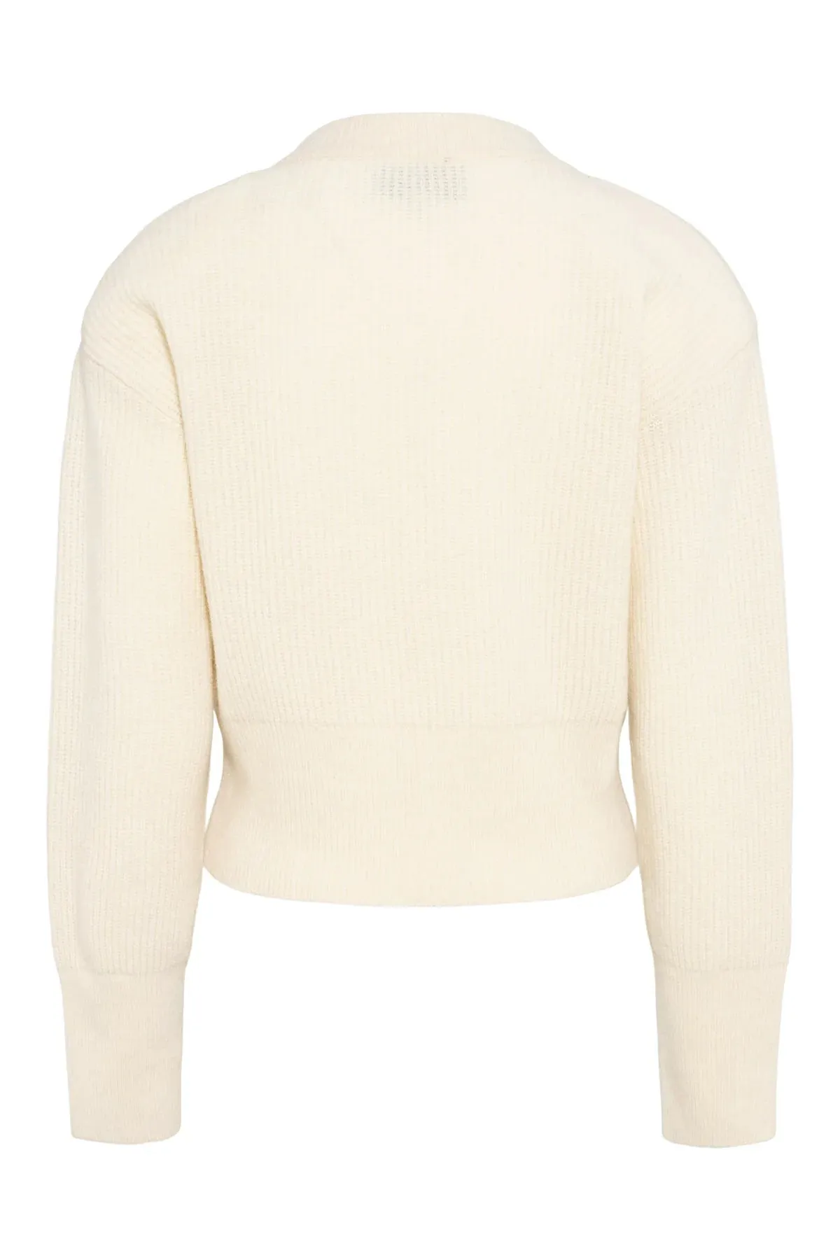 Campbell Cardigan Merino - Cream