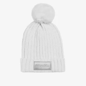 Climber White Beanie