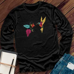 Colorful Hummingbird Long Sleeve