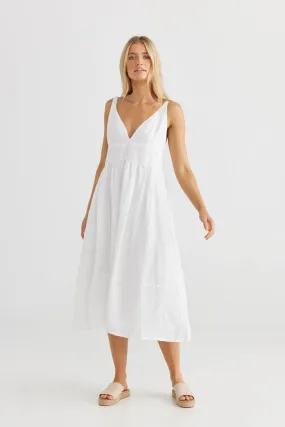 Conchita Dress in White