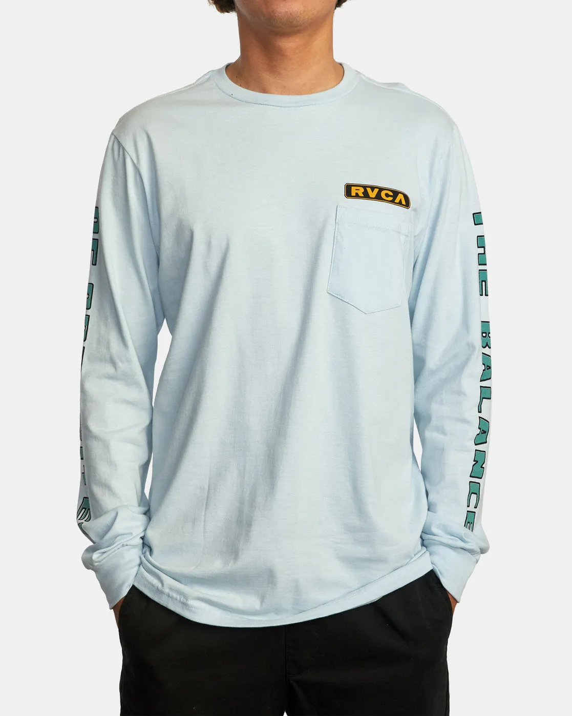 Contract Long Sleeve Tee - Sky