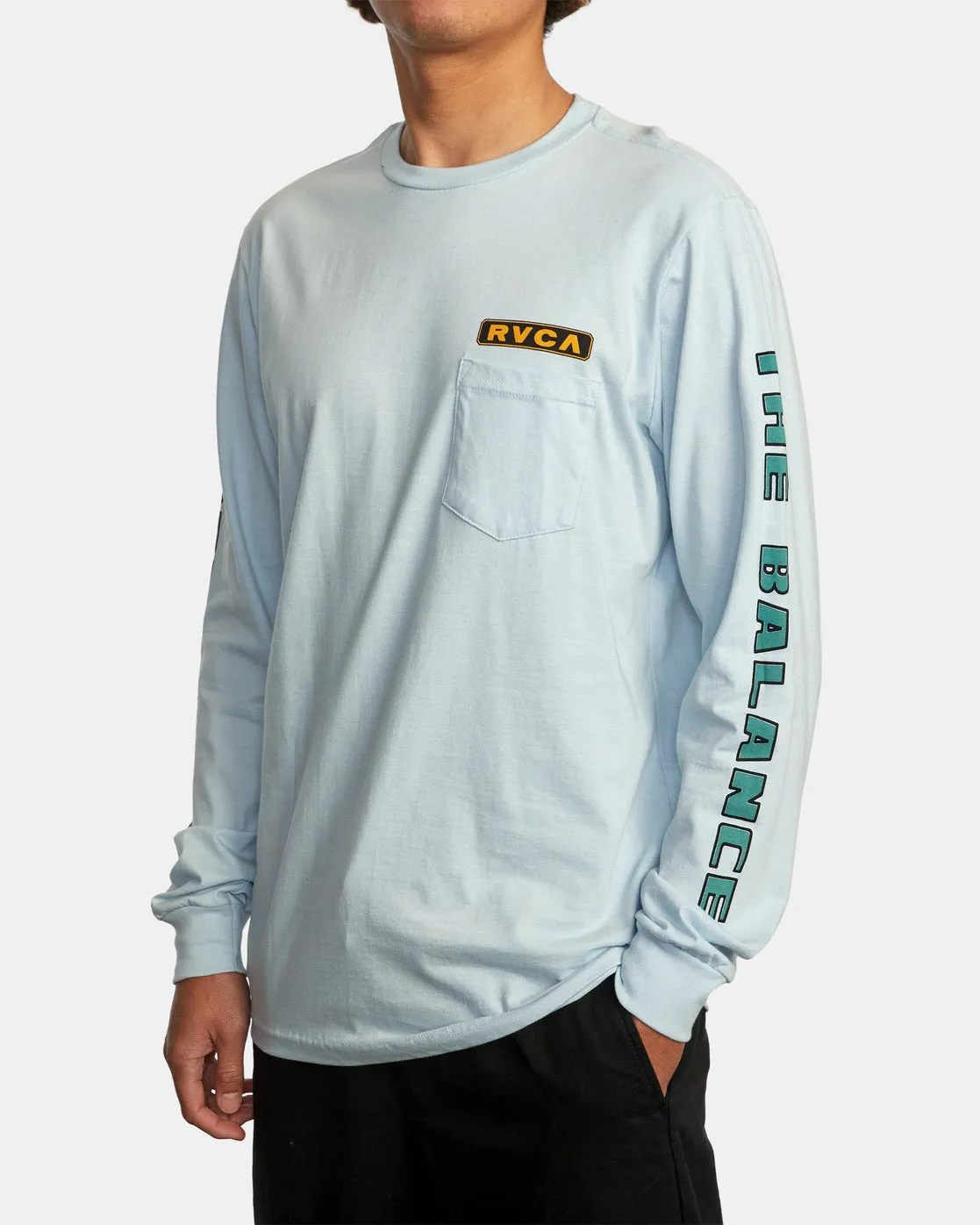 Contract Long Sleeve Tee - Sky