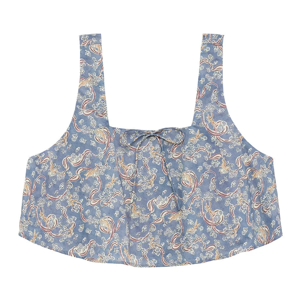 Cupid Square Neck Crop Top