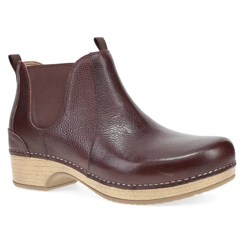 Dansko Becka Cordovan Milled Pull Up Boot