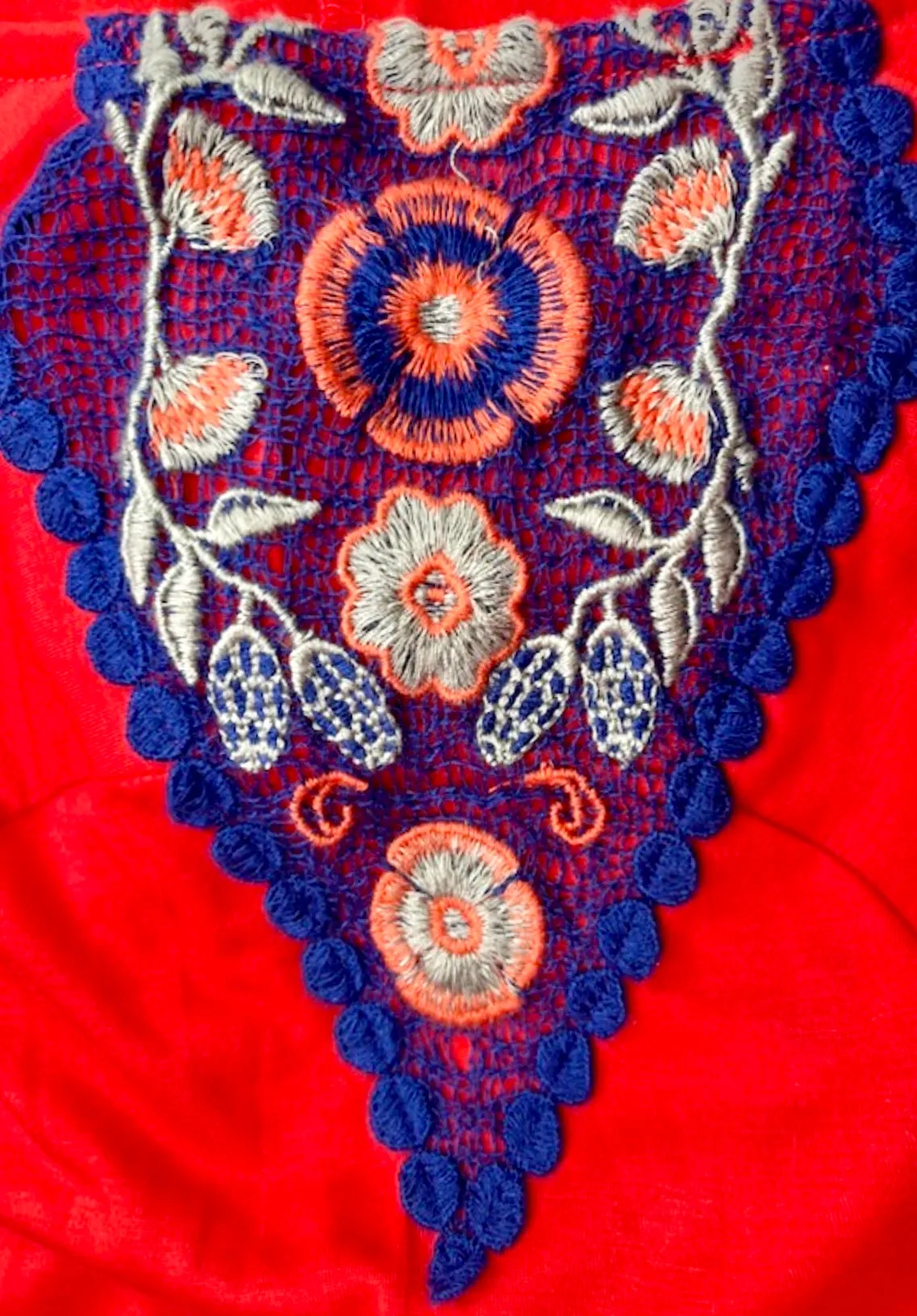 DESIGUAL VIBRANT CROCHET TOP - XL/XXL