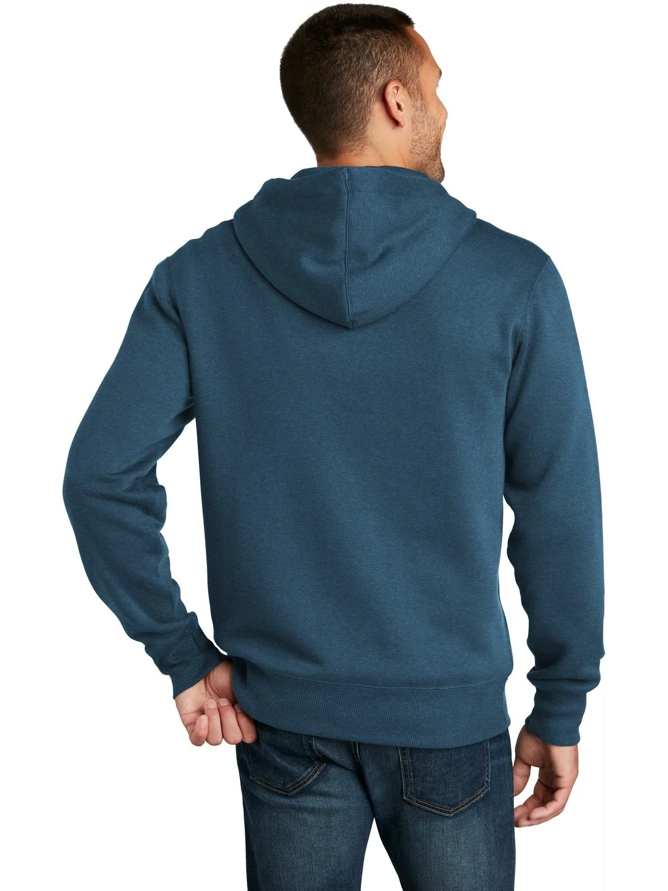 District Perfect Weight Fleece Full-Zip Hoodie