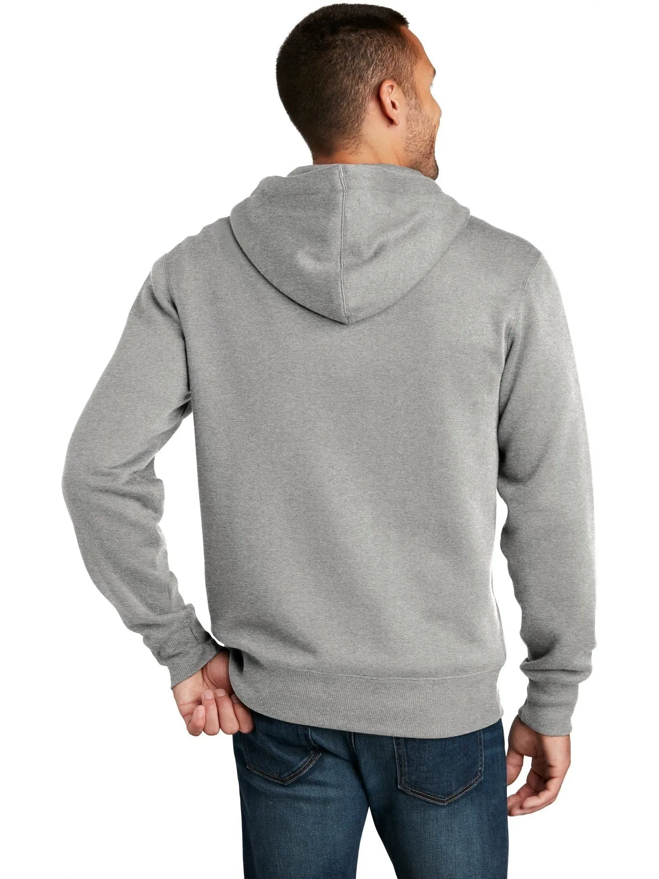 District Perfect Weight Fleece Full-Zip Hoodie