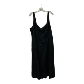 Dress Casual Midi By Old Navy In Black, Size:2X