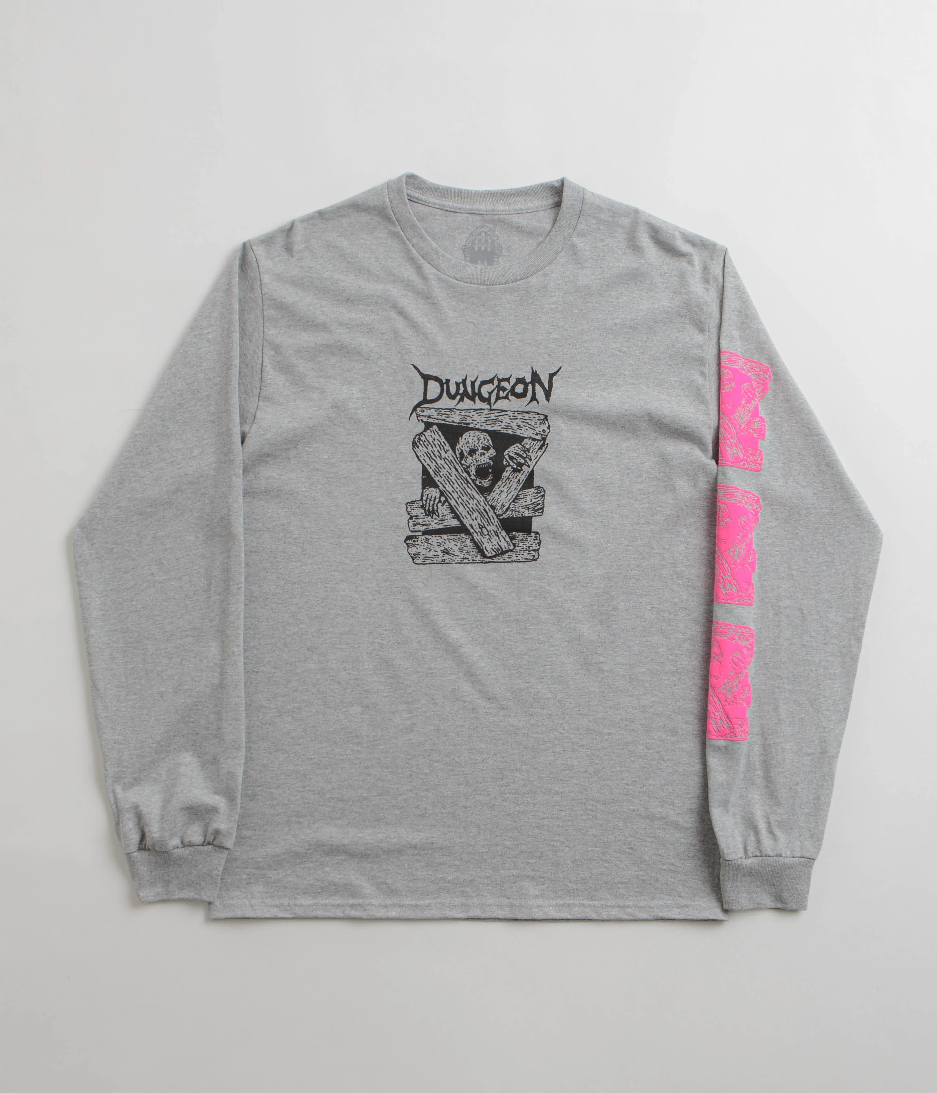 Dungeon Escape Long Sleeve T-Shirt - Grey