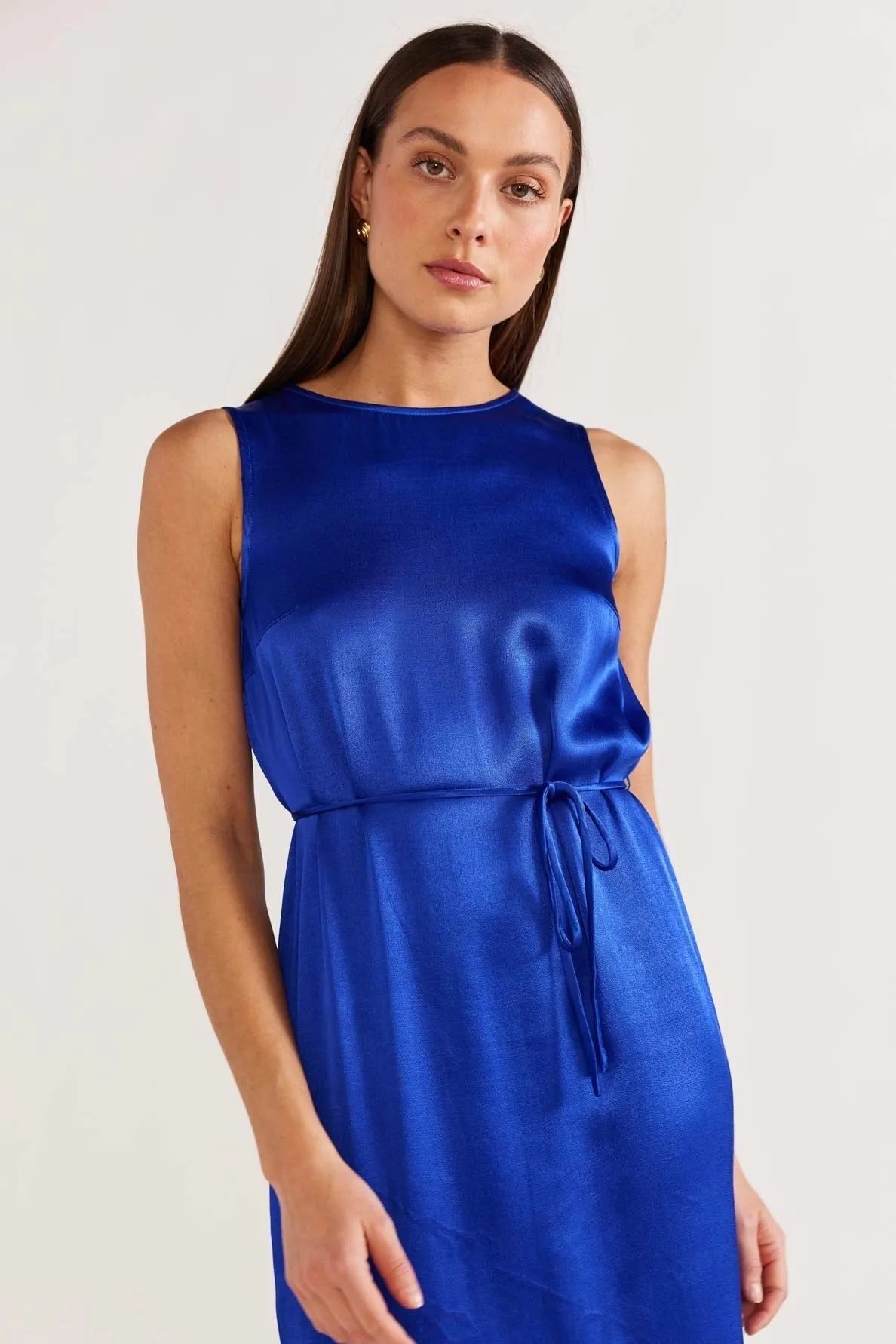 Dusk Cobalt Midi Dress