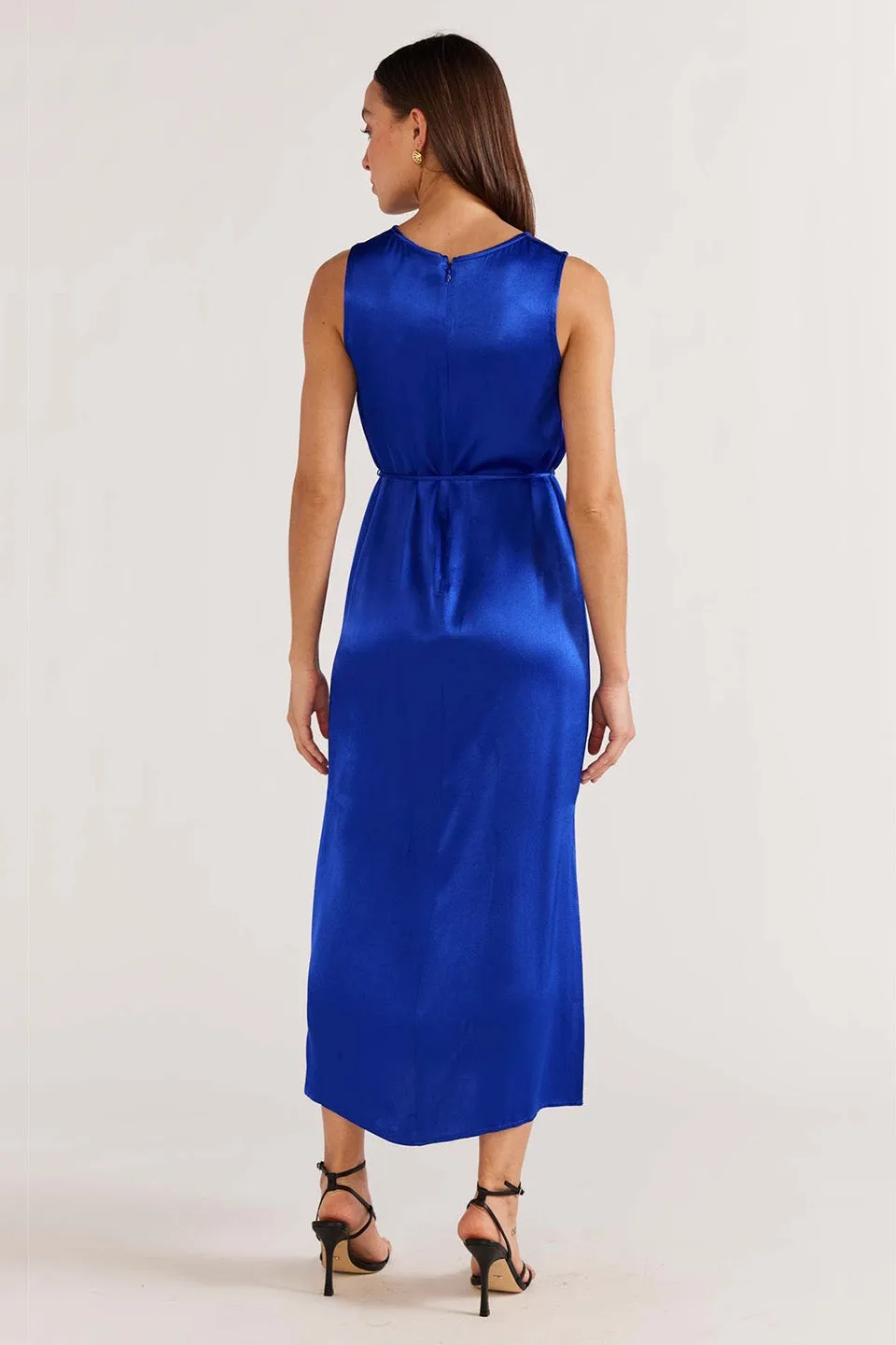 Dusk Cobalt Midi Dress