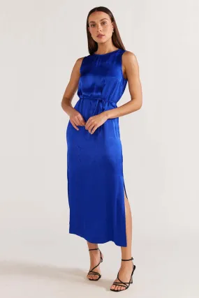 Dusk Cobalt Midi Dress