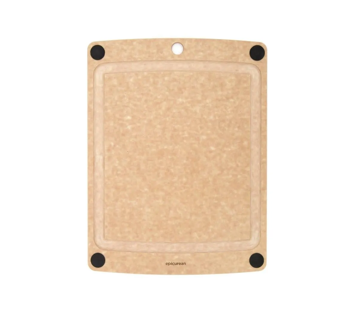 Epicurean All in One Board 17.5 x 13 (Natural/Black Feet)