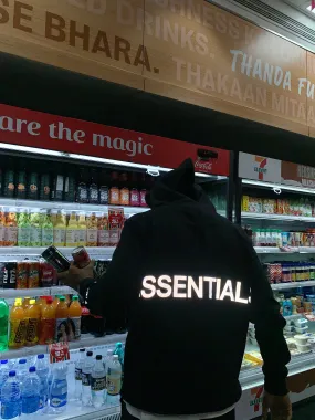 Essential Reflective hoodie