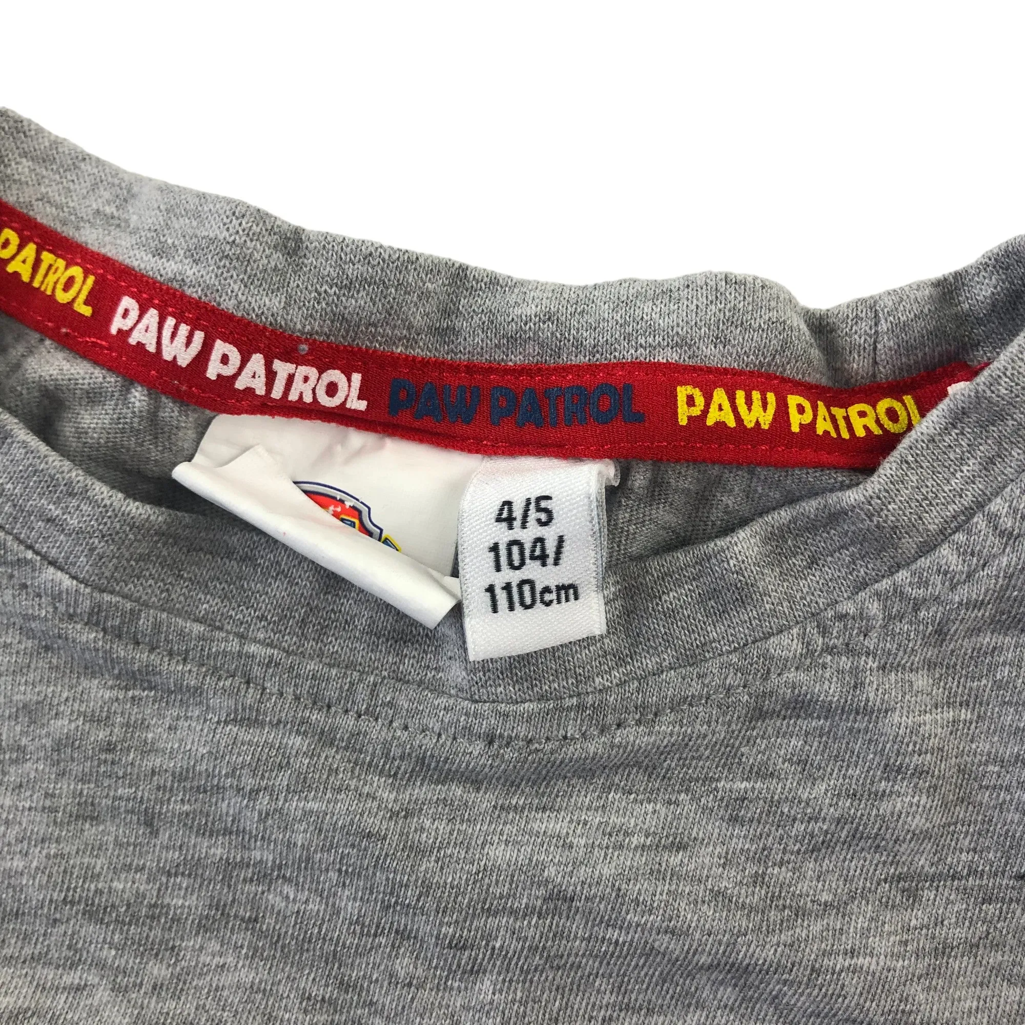 F&F t-shirt 4-5 years grey Paw Patrol long sleeve