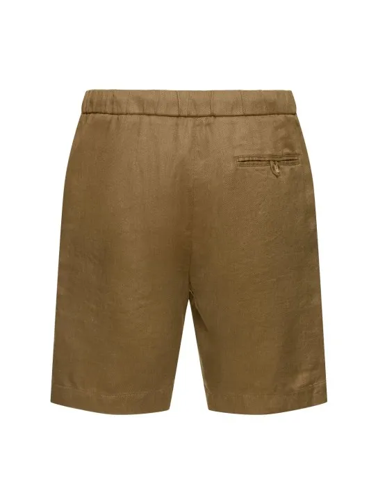 Frescobol Carioca   Felipe linen &amp; cotton shorts 