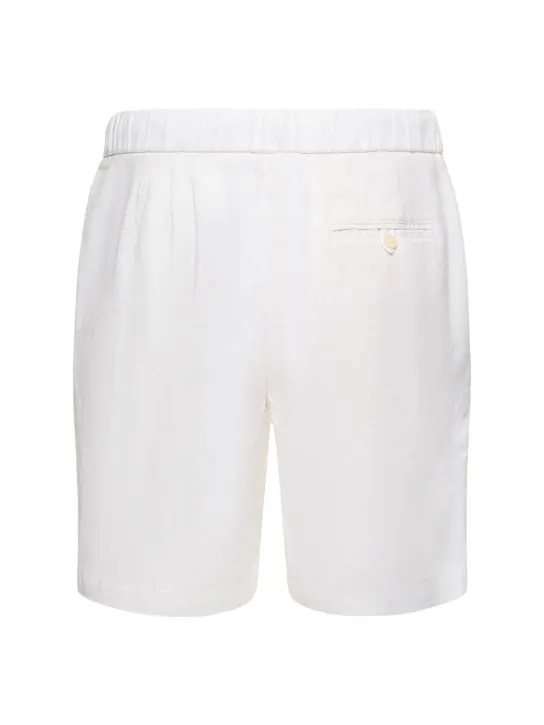 Frescobol Carioca   Felipe linen &amp; cotton shorts 